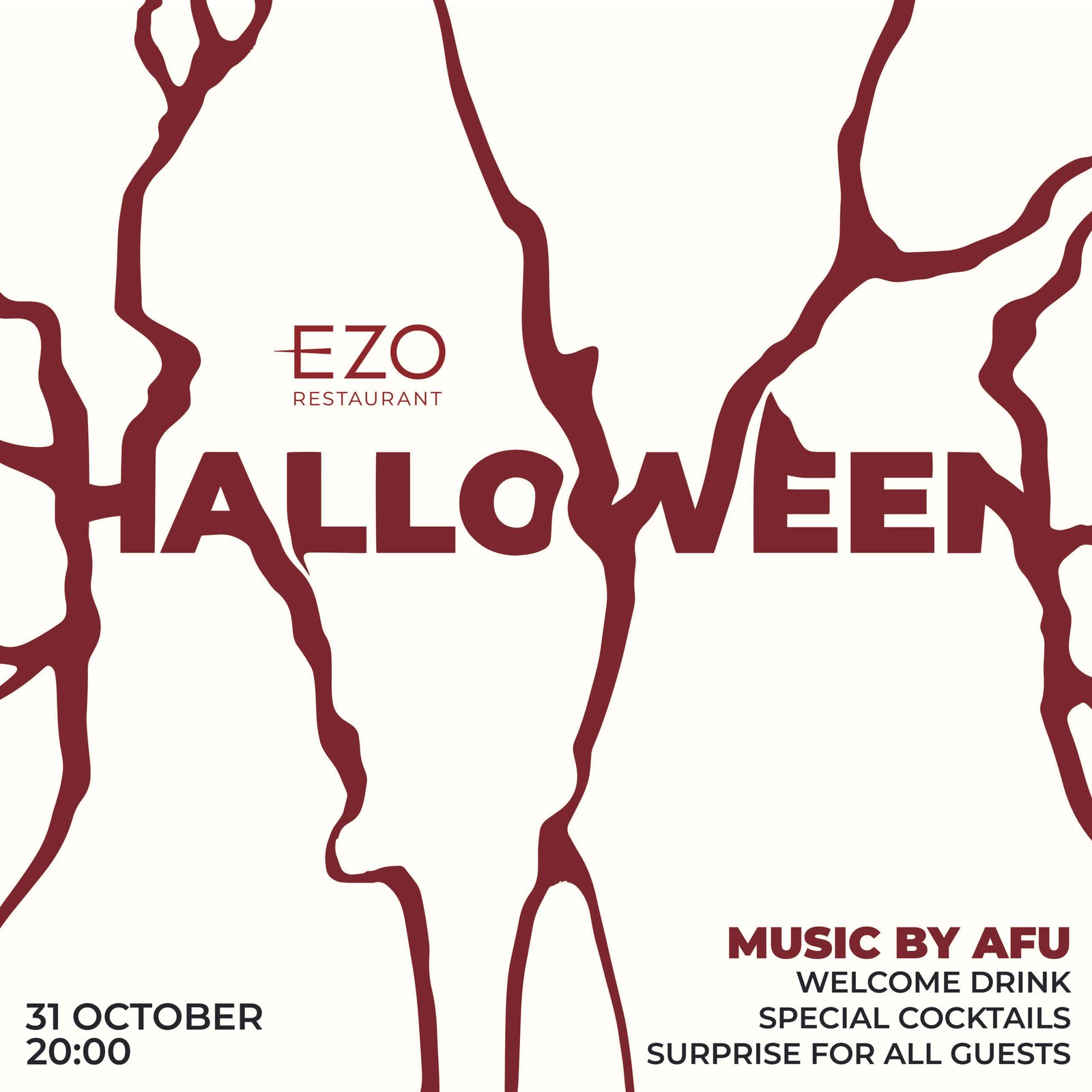 Celebrate a Spooky Halloween at EZO Restaurant in Nairobi: A Night of Mystery and Fun!